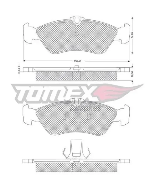 klocki-ham-mercedes-sprinter-stan-nowy-producent-czesci-tomex