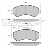 klocki-ham-prz-fiat-ducato-11-numer-katalogowy-oryginalu-fiat-77367093