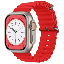 pasek-zamienny-gumowy-3d-do-apple-watch-42-44-45mm-czerwony