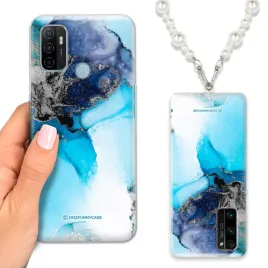 etui-quick-elegancki-do-oppo-a53s-perlowy-lancuszek-marmur-marble-wzory
