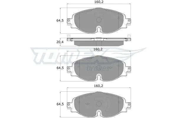 klocki-ham-vw-golf-vii-producent-czesci-tomex