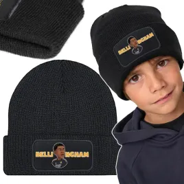 czapka-zimowa-beanie-pilka-nozna-jude-bellingham-wiele-pilkarskich-wzorow