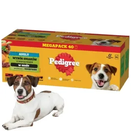 pedigree-mokra-karma-dla-psow-mix-smakow-w-sosie-100-g-x-40-sztuk