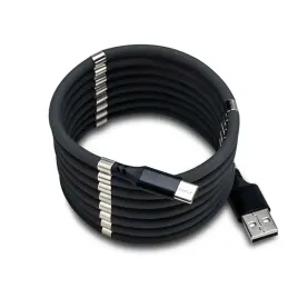kabel-magnetyczny-skrecany-mocny-usb-typ-c-czarny-elastyczny-wytrzymaly