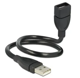 delock-35cm-usb-2-0-kabel-usb-035-m-usb-a-czarny
