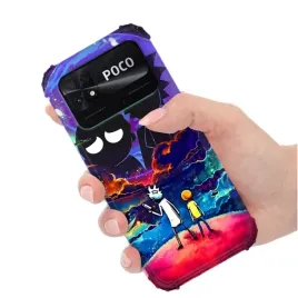 etui-antishock-do-xiaomi-poco-c40-kosmos-mix-wzory
