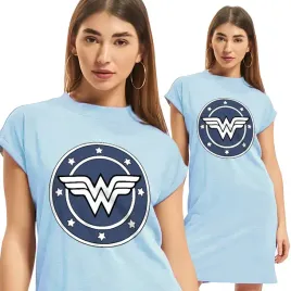 koszula-nocna-pizama-damska-wonder-woman-wzory-l