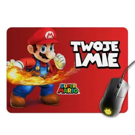 podkladka-pod-mysz-dla-gracza-mario-imie-wzory-mix
