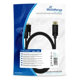 mediarange-mrcs199-adapter-kablowy-2-m-displayport-dvi-czarny