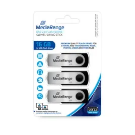 mediarange-mr910-3-pamiec-usb-16-gb-usb-typu-a-2-0-czarny-srebrny