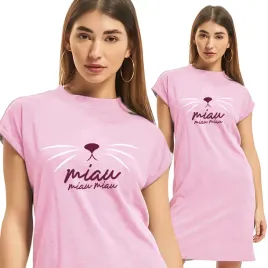 koszula-nocna-pizama-damska-miau-miau-wzory-s