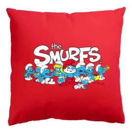 poduszka-biala-dekoracyjna-smerfy-wiele-wzorow
