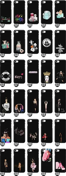 etui-matowe-czarne-do-iphone-se2-kobiece-wzory-typ-plecki