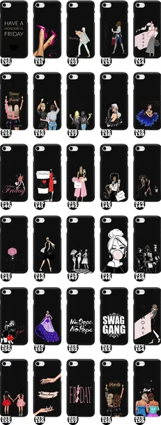 etui-matowe-czarne-do-iphone-se2-kobiece-wzory-material-tworzywo-sztuczne