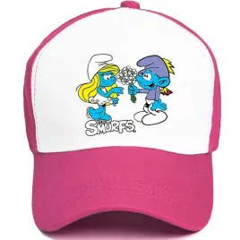 czapka-z-daszkiem-dla-dzieci-smerfy-rozne-wzory