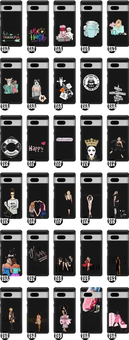 etui-matowe-czarne-do-google-pixel-7-kobiece-wzory