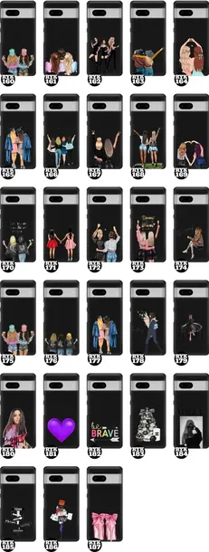 etui-matowe-czarne-do-google-pixel-7-kobiece-wzory-funkcje-pochlanianie-wstrzasow