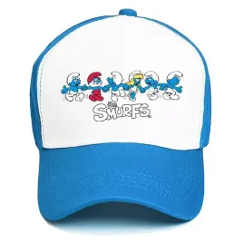 czapka-z-daszkiem-dla-dzieci-smerfy-duzo-wzorow