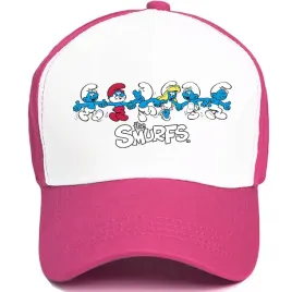 czapka-z-daszkiem-dla-dzieci-smerfy-duzo-wzorow