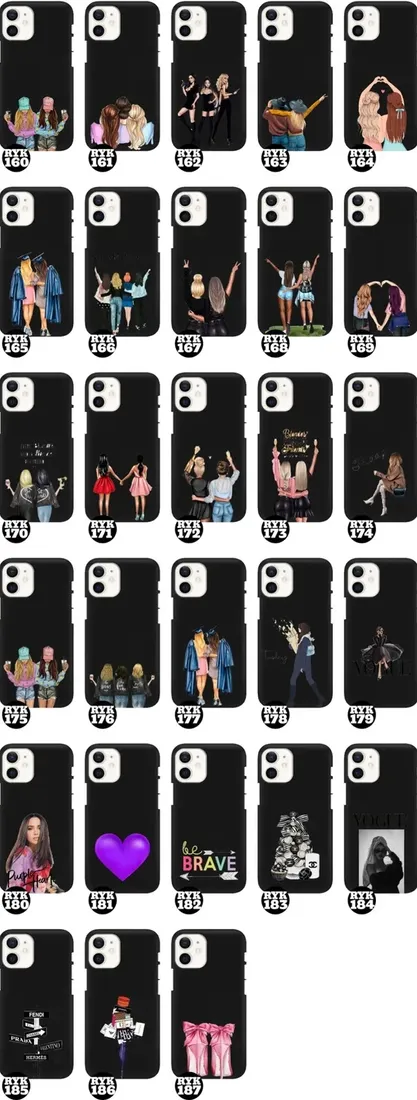 etui-matowe-czarne-do-iphone-12-mini-kobiece-wzory