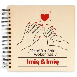 album-drewniany-boho-dla-zakochanych-wlasne-imie