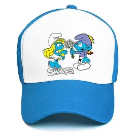 czapka-z-daszkiem-dla-dzieci-smerfy-rozne-wzory