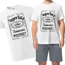 pizama-meska-spodenki-super-tata-wzory-mix-m
