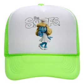 czapka-z-daszkiem-na-lato-smerfy-smerfetka-wzory