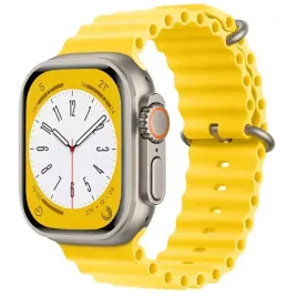pasek-do-zegarka-apple-watch-3d-fale-42-44-45mm-zolty