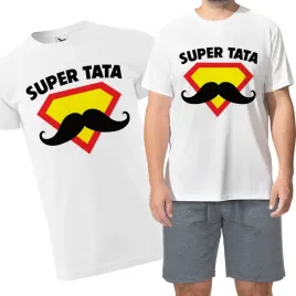 pizama-meska-spodenki-super-tata-mix-wzory-m