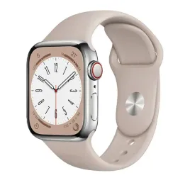 pasek-do-zegarka-apple-watch-gumowy-42-44-45mm-bezowy