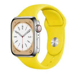 pasek-do-zegarka-apple-watch-gumowy-42-44-45mm-zolty