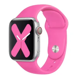 pasek-do-zegarka-apple-watch-gumowy-38-40-41mm-malinowy