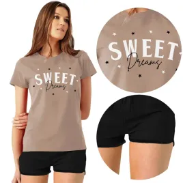 pizama-damska-szorty-sweet-dreams-rozne-wzory-l