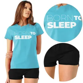 pizama-damska-szorty-born-to-sleep-rozne-wzory-m