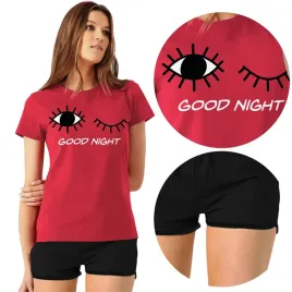 pizama-damska-szorty-good-night-rozne-wzory-s