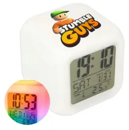 swiecacy-budzik-zegarek-stumble-guys-wiele-wzorow