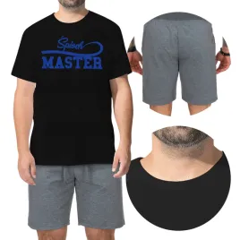 pizama-meska-spodenki-spioch-master-wzory-l