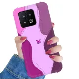 etui-antishock-do-xiaomi-13-motyle-pastele-wzory