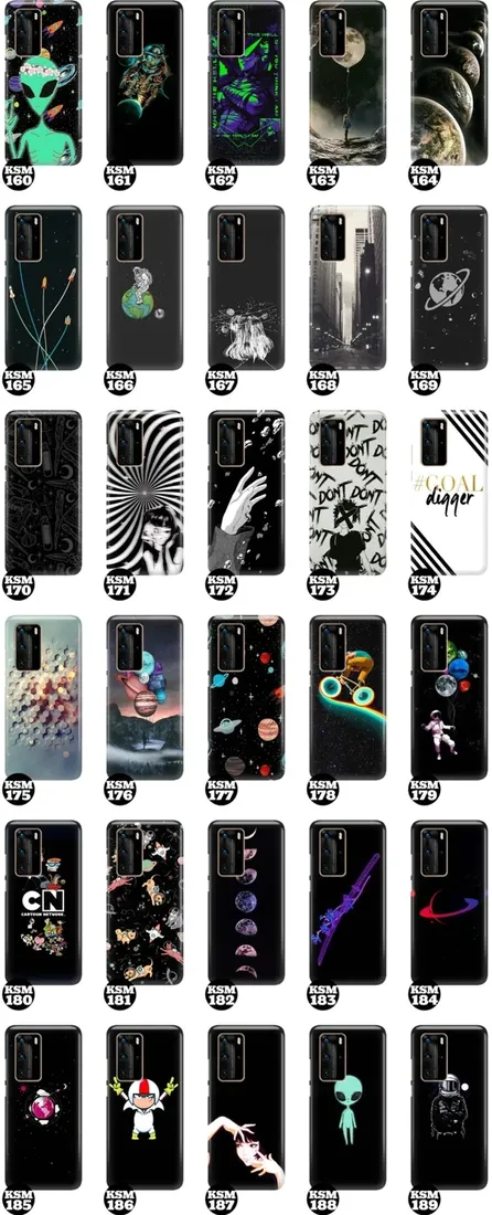 etui-do-huawei-p40-pro-astronauta-planety-wzory