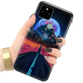 etui-do-google-pixel-5a-astronauta-planety-wzory