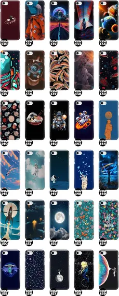 etui-do-iphone-se3-astronauta-planety-mix-wzory-material-tworzywo-sztuczne