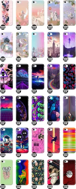 etui-do-iphone-se2-astronauta-planety-mix-wzory-typ-plecki