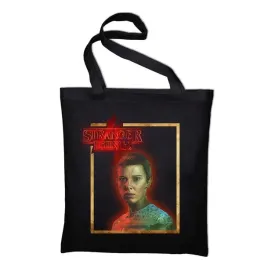 torba-shopper-czarna-eco-stranger-things-wzory