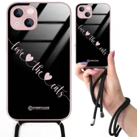 etui-crossglam-rozowe-brokat-do-iphone-13-pioro-sweet-love-serce-wzory