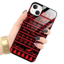 etui-glass-iphone-15-plus-swiateczne-zimowe-mikolaj-snieg-red-wiele-wzorow