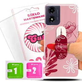 zestaw-etui-uchwyt-9h-do-motorola-g24-g04-case-kwiatowe-flower-wzory