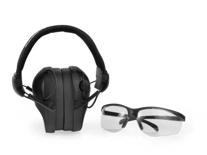 Słuchawki Ochronne AKTYWNE RealHunter Pro + Okulary