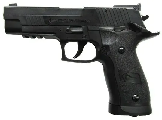 Wiatrówka Pistolet Borner Z122 - 4,5mm BB CO2 + Zestaw