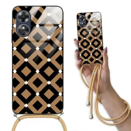 etui-crossglam-zloty-sznurek-do-oppo-a17-obudowa-w-kratke-pepitke-wzory